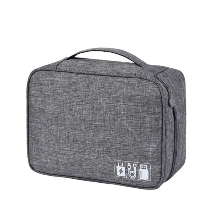 Waterproof Travel Storage Bag Electronics USB Charger Case Data Cable Organizer
