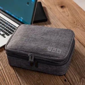 Waterproof Travel Storage Bag Electronics USB Charger Case Data Cable Organizer