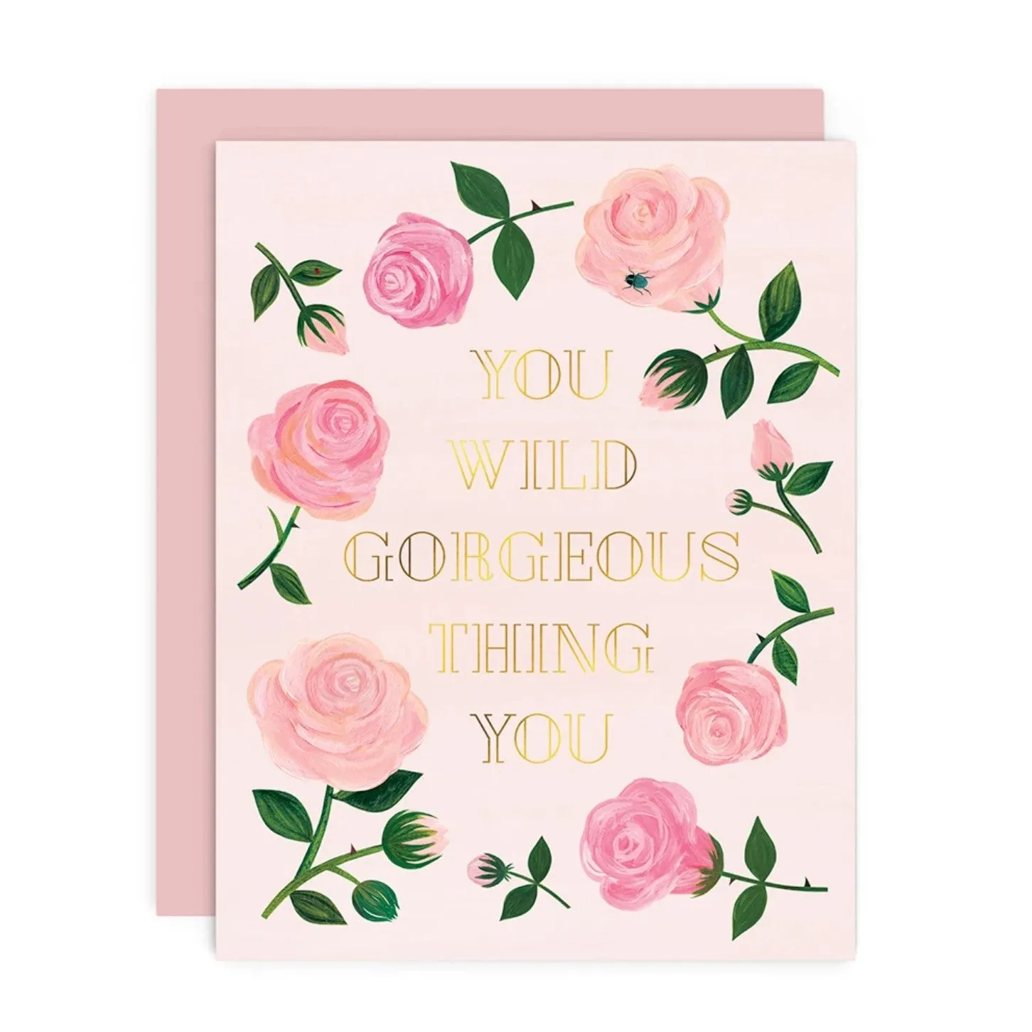Wild Gorgeous Thing Card