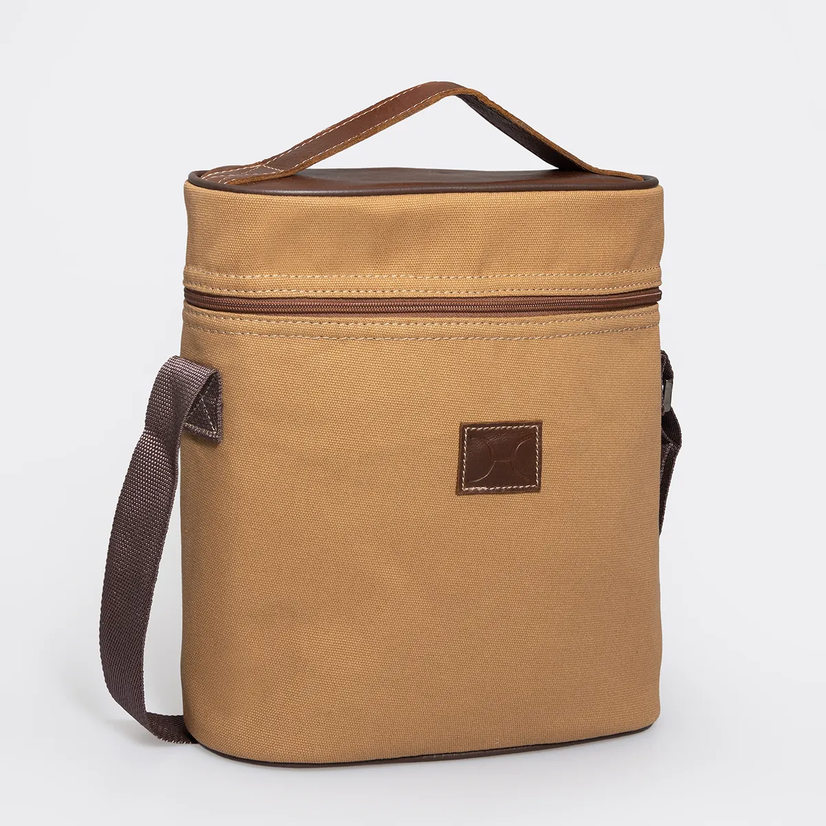 Wine Cooler Jumbo Canvas & Leather