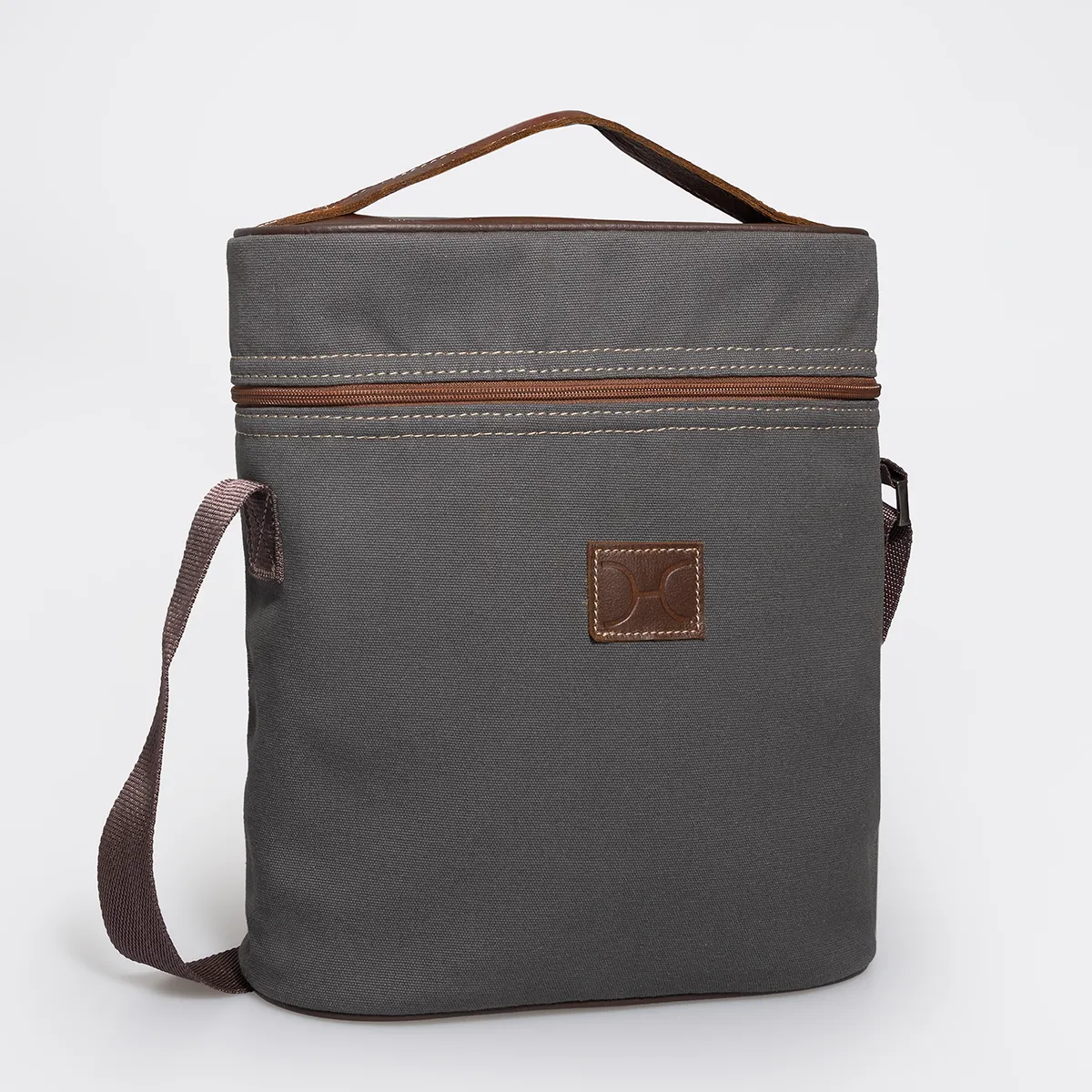 Wine Cooler Jumbo Canvas & Leather
