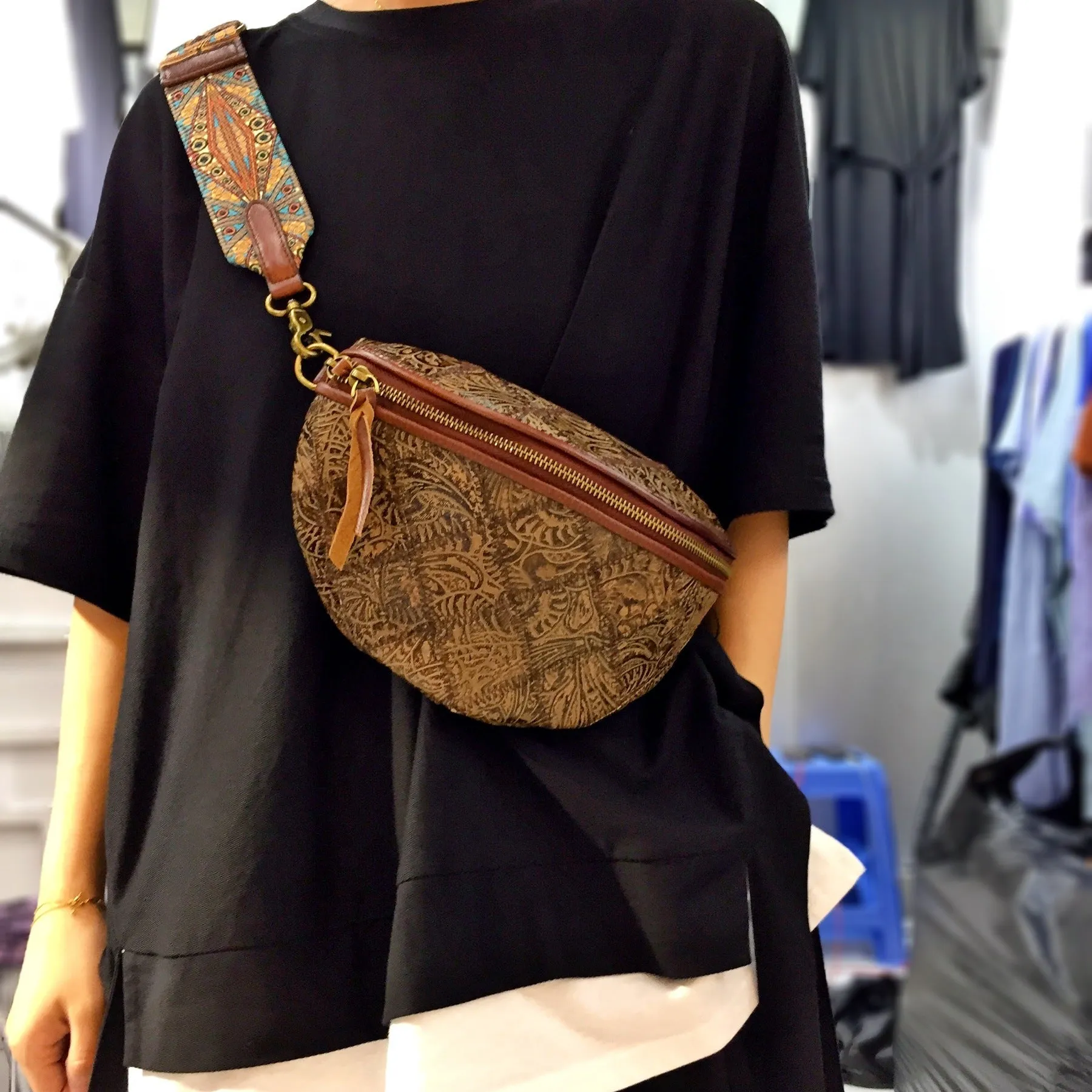Women's Boho Sling Bag Chest Bag For Women